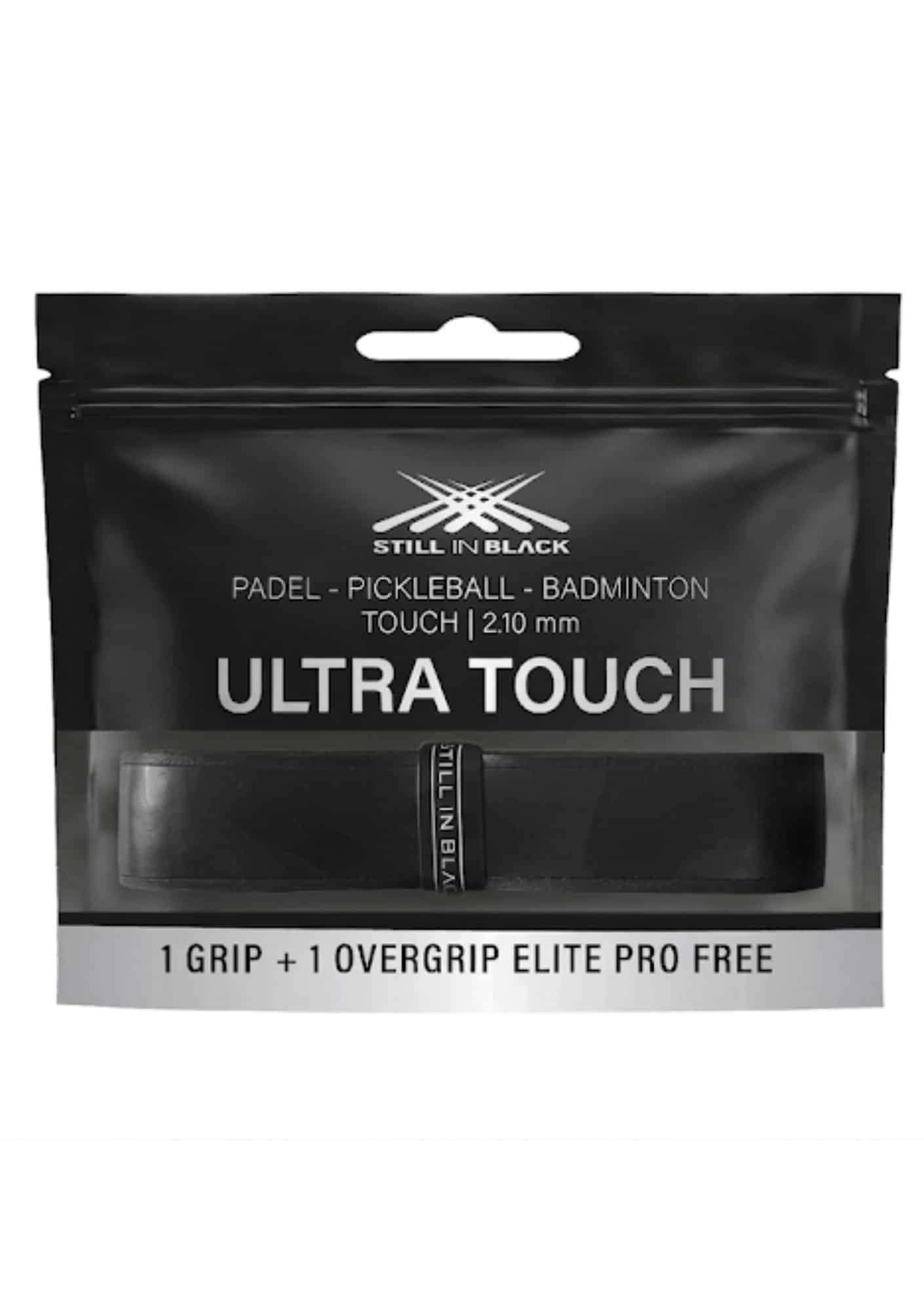 Grip Padel Ultra Touch Black + 1 Surgrip – Image 4