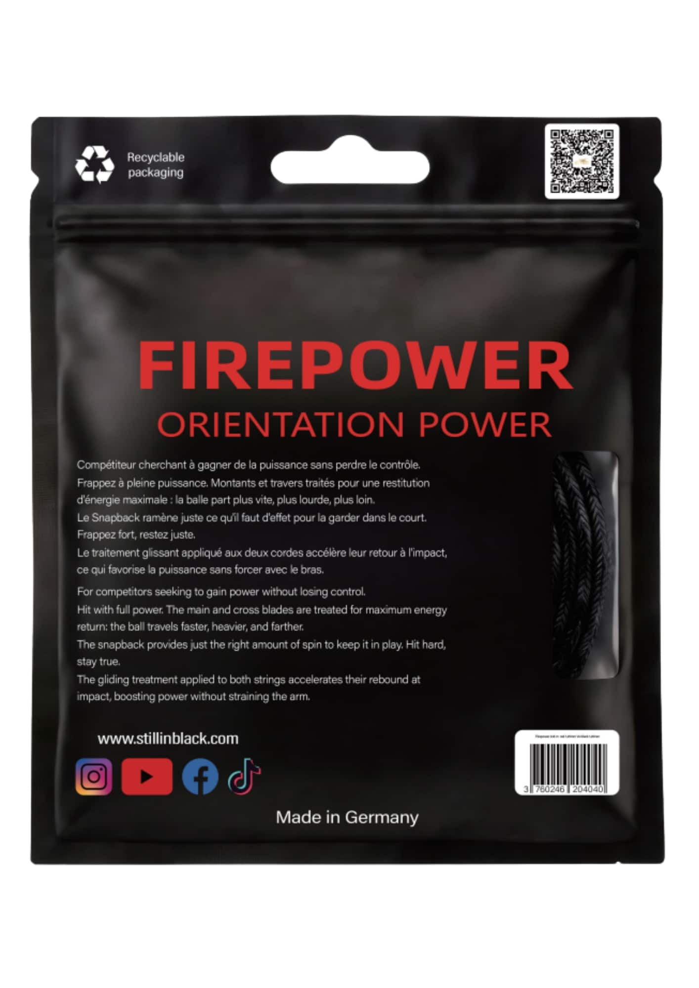 Firepower 2x6 m red 1,25mm Vs black 1,20mm – Image 2