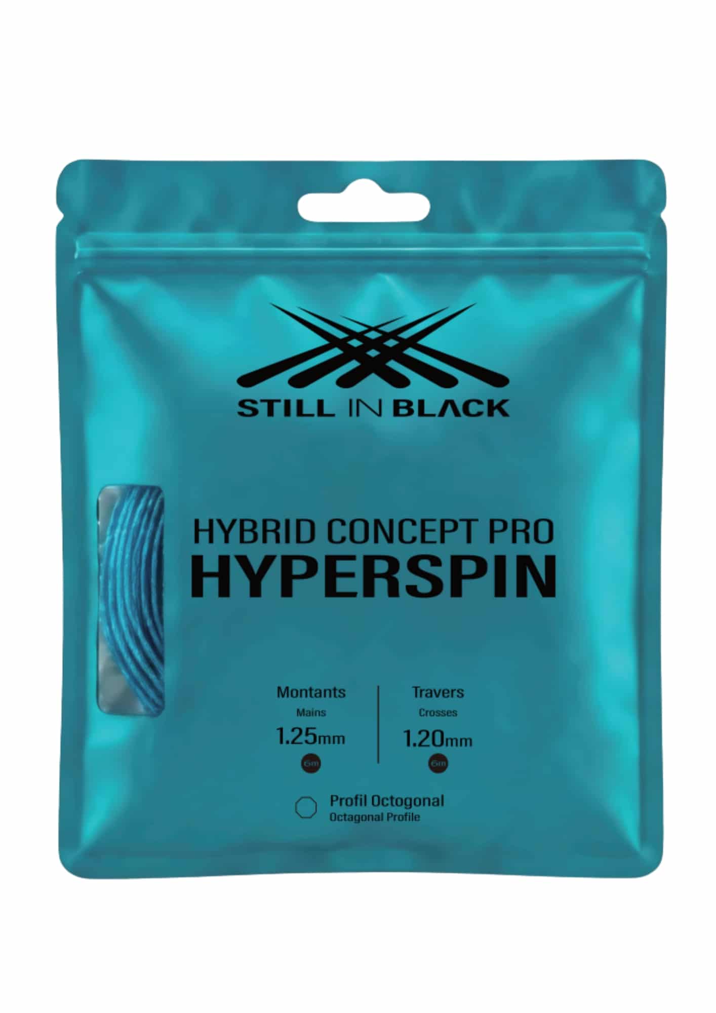 Hyperspin 2x6 m green octo 1,25 mm Vs black 1,20mm