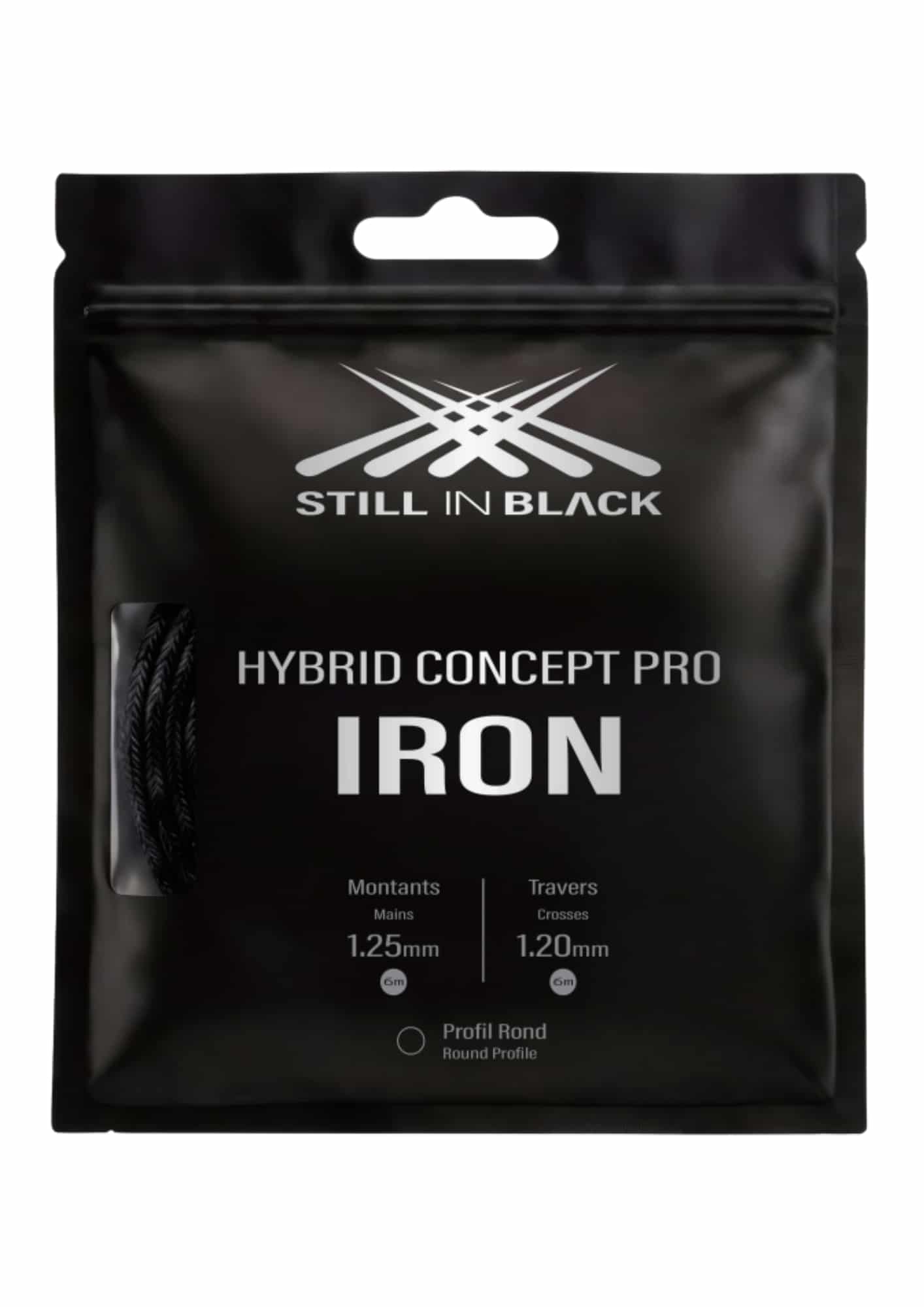 Iron 2x6 m black 1,30mm Vs black 1,25mm