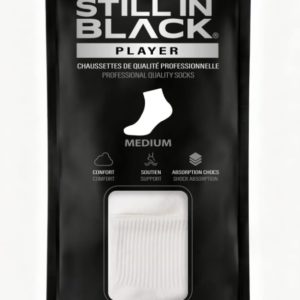 Chaussettes Player medium blanches
