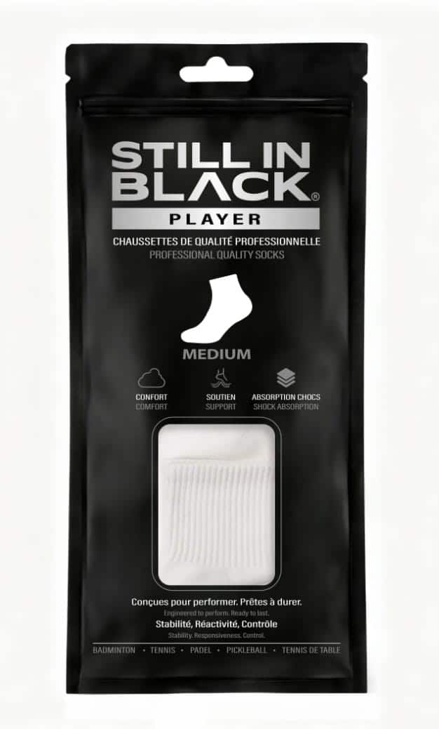 Chaussettes Player medium blanches