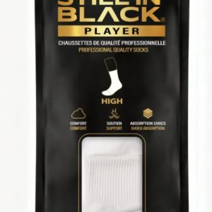 Chaussettes Player high blanches